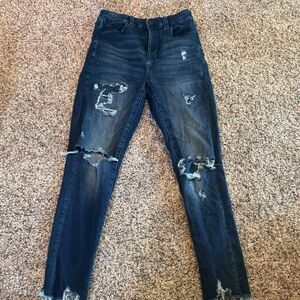 American Eagle Distressed Blue Jeans
